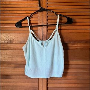 Mudd Light Blue Cropped Cami